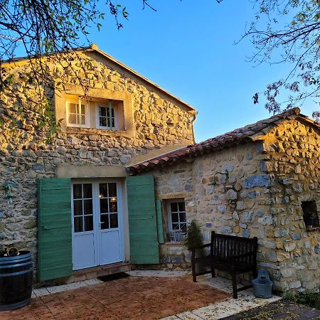 Villa Charmante A Lussan Avec Piscine Privee Et Jardin Closa Exterior photo