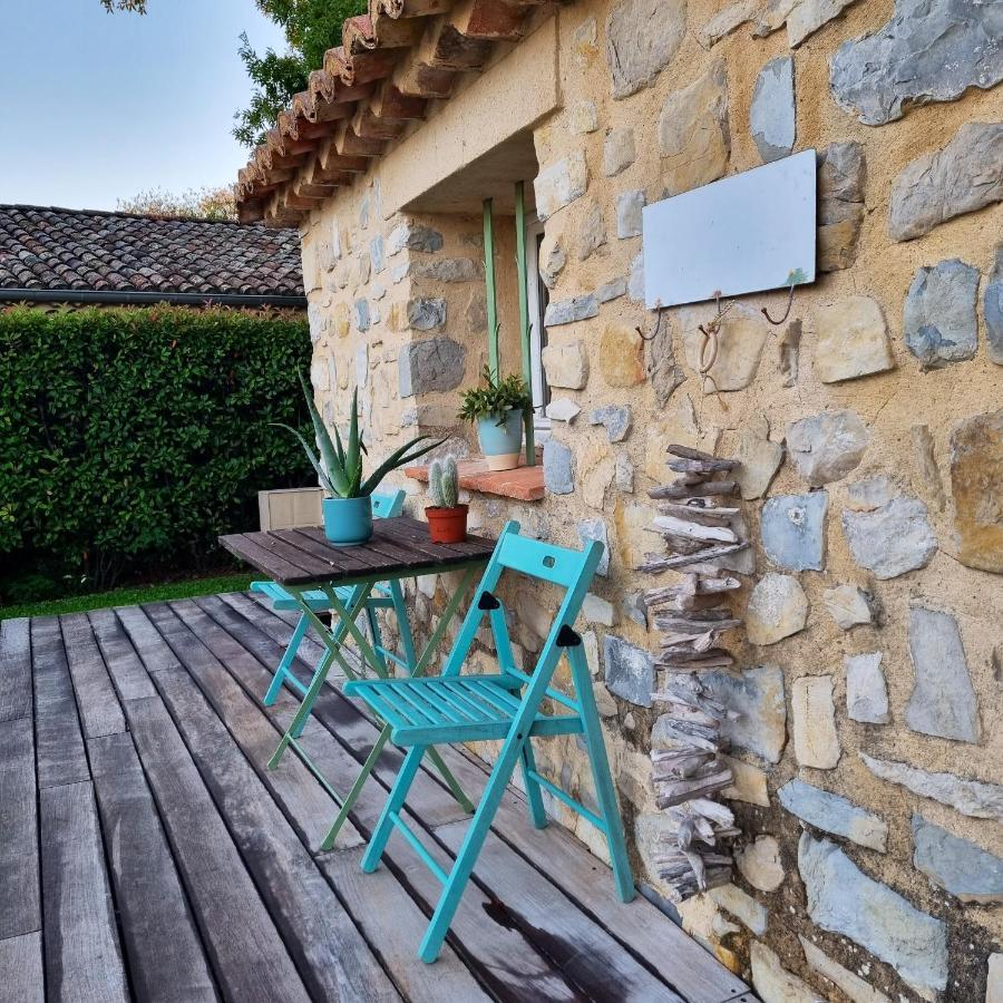 Villa Charmante A Lussan Avec Piscine Privee Et Jardin Closa Exterior photo